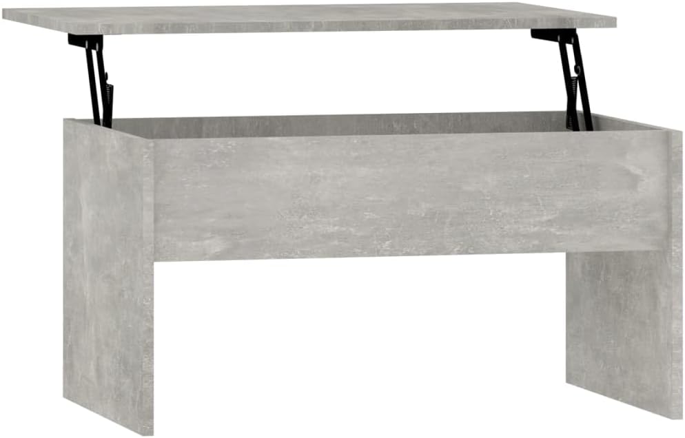 vidaXL Couchtisch Betongrau 80x50,5x41,5 cm Holzwerkstoff