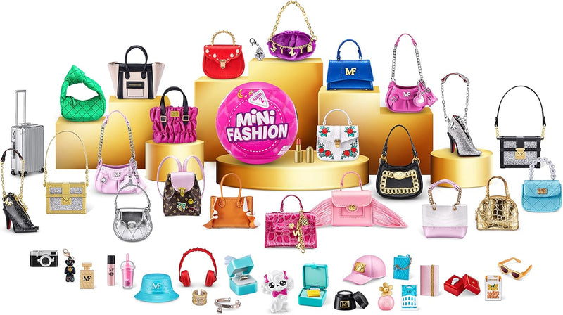 Mini Brands Mini Fashion Series 2, Real Fabric Fashion Bags And Accessories Capsule Collectible Toy