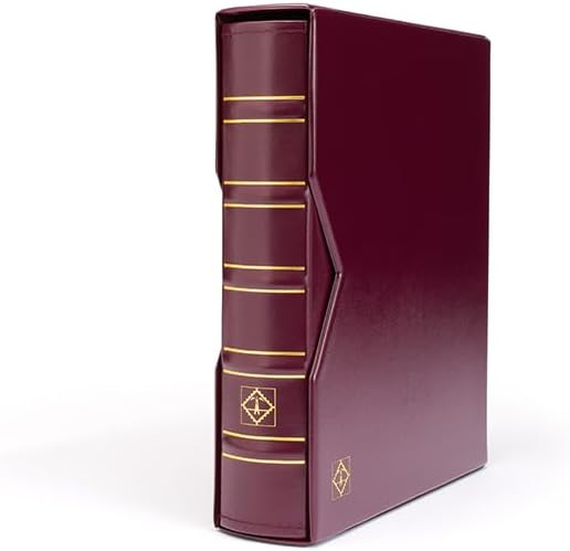 Leuchtturm 331276 Münzalbum OPTIMA Classic - 10 Münzhüllen für Ø 42, 27, 20, 34 mm, 2 Deckblätter, S