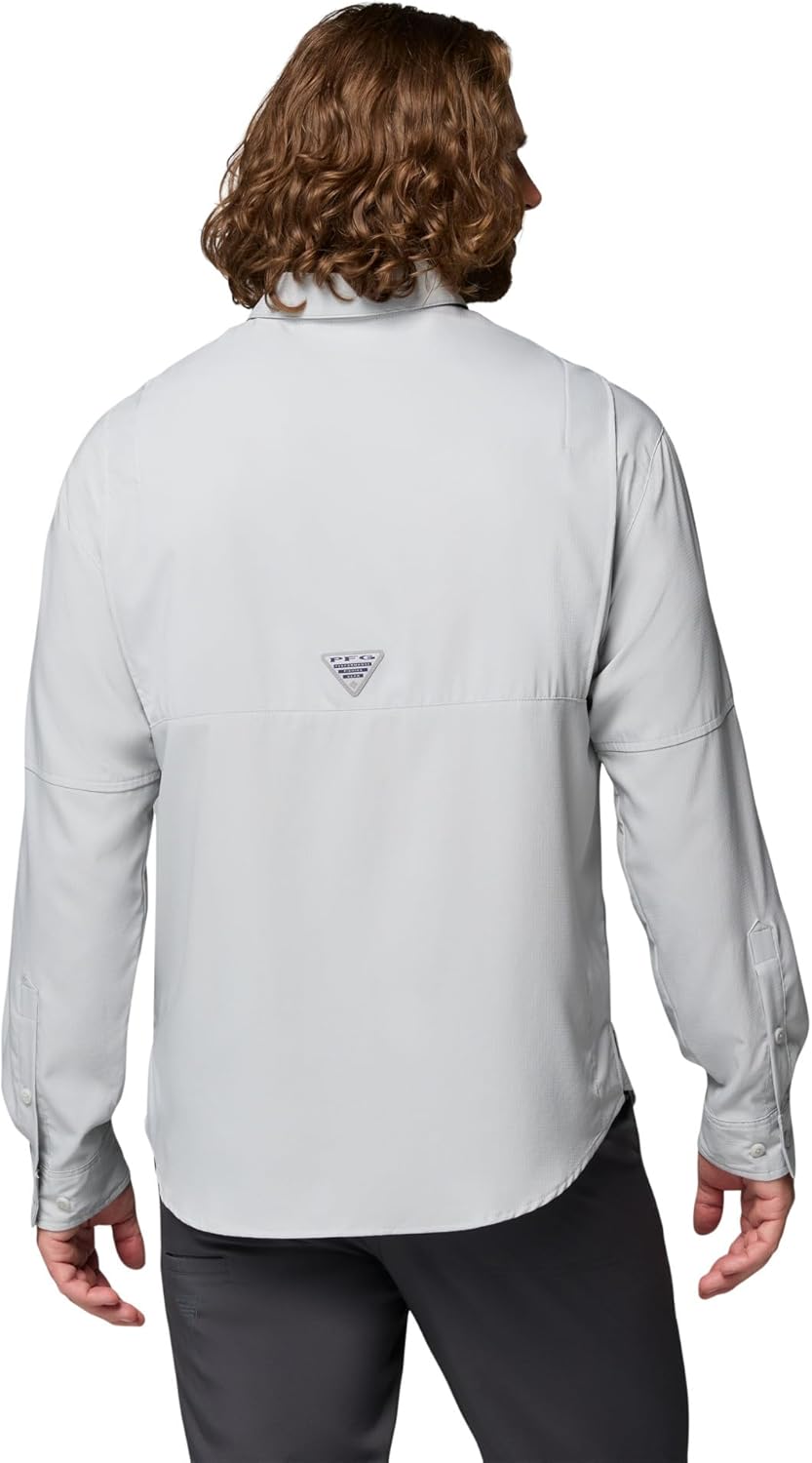 Columbia Herren Tamiami Ii Long Sleeve Shirt Langarmshirt S Cool Grey, S Cool Grey