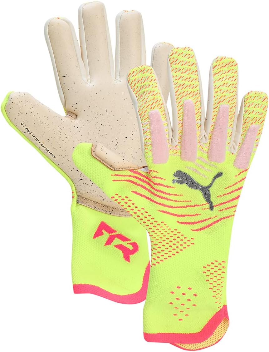 PUMA Future Ultimate Nc Torwarthandschuhe, 9 Gelb/Wei&#xDF;