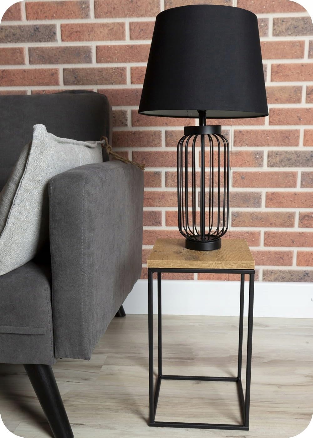Pflanzenständer Metall 80 cm Hoch - Stabiler und Fester Blumenhocker im Loft Stil - Blumenständer mi