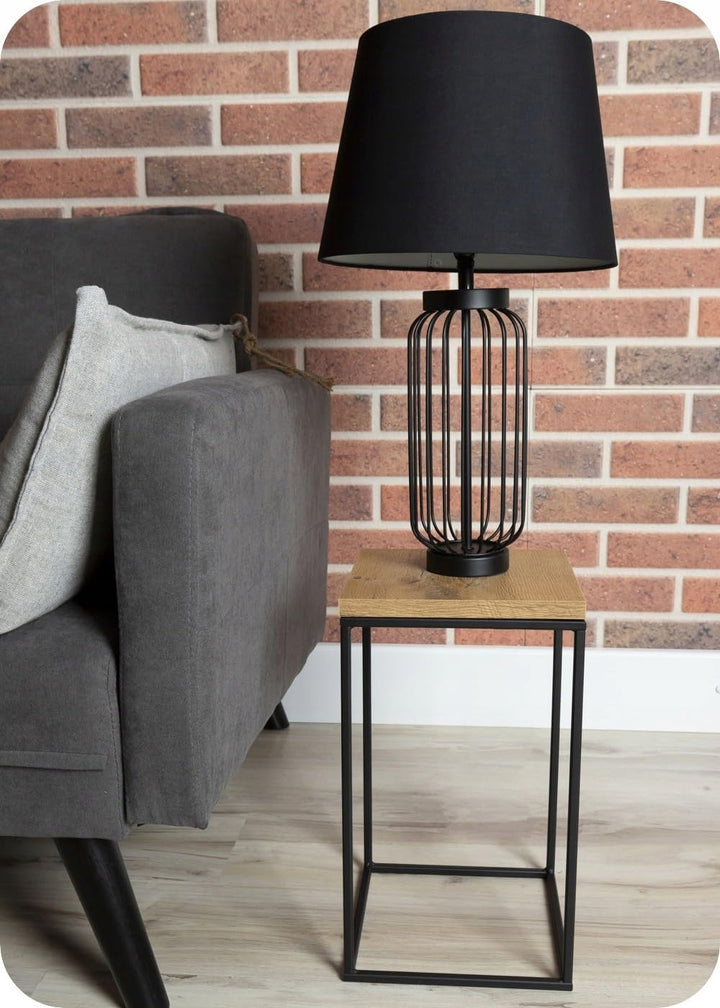 Pflanzenständer Metall 80 cm Hoch - Stabiler und Fester Blumenhocker im Loft Stil - Blumenständer mi