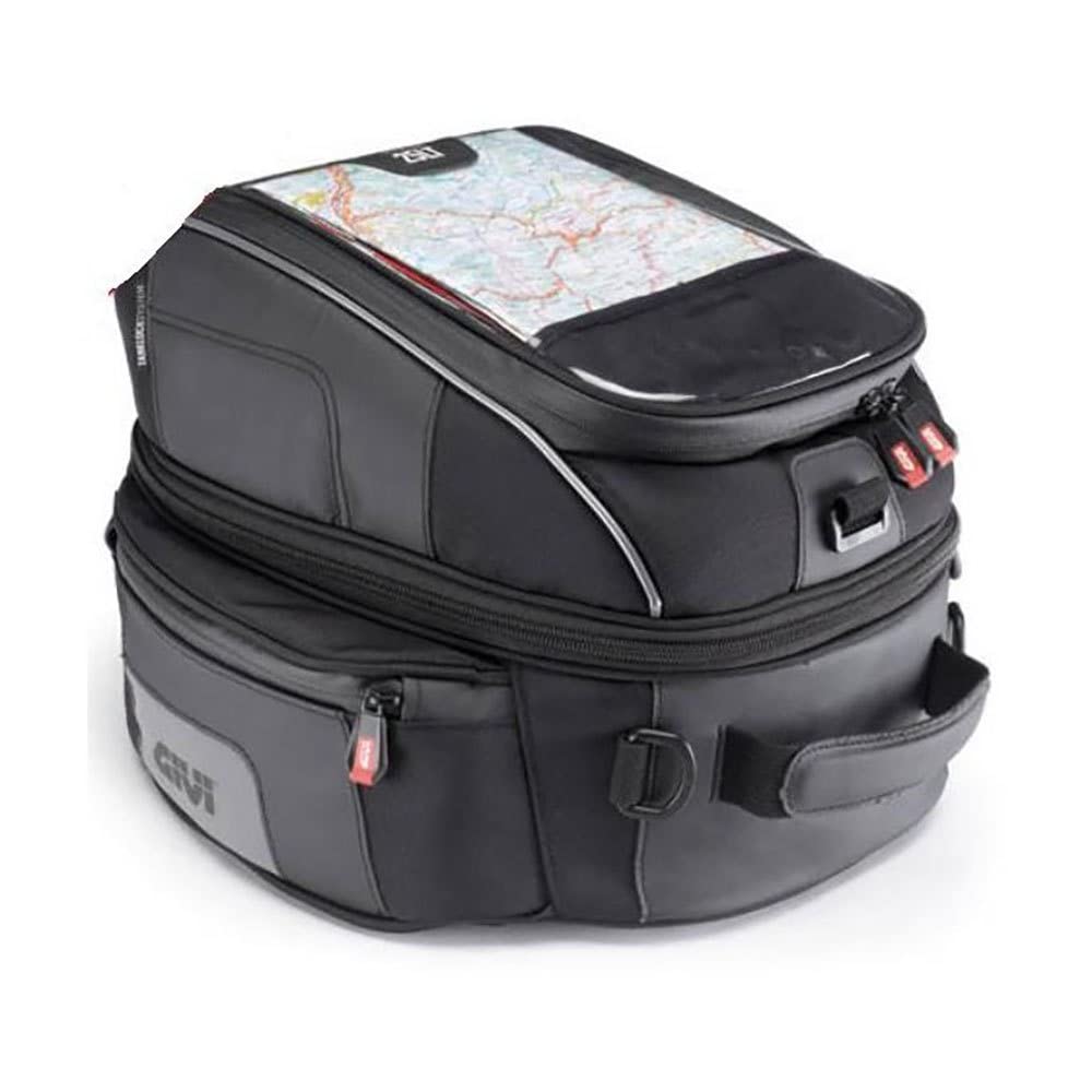 XSTREAM Bag Tankrucksack schwarz TANKLOCK 1422 Liter Volumen oder Max. Zuladung 2 kg 25L Schwarz, 25