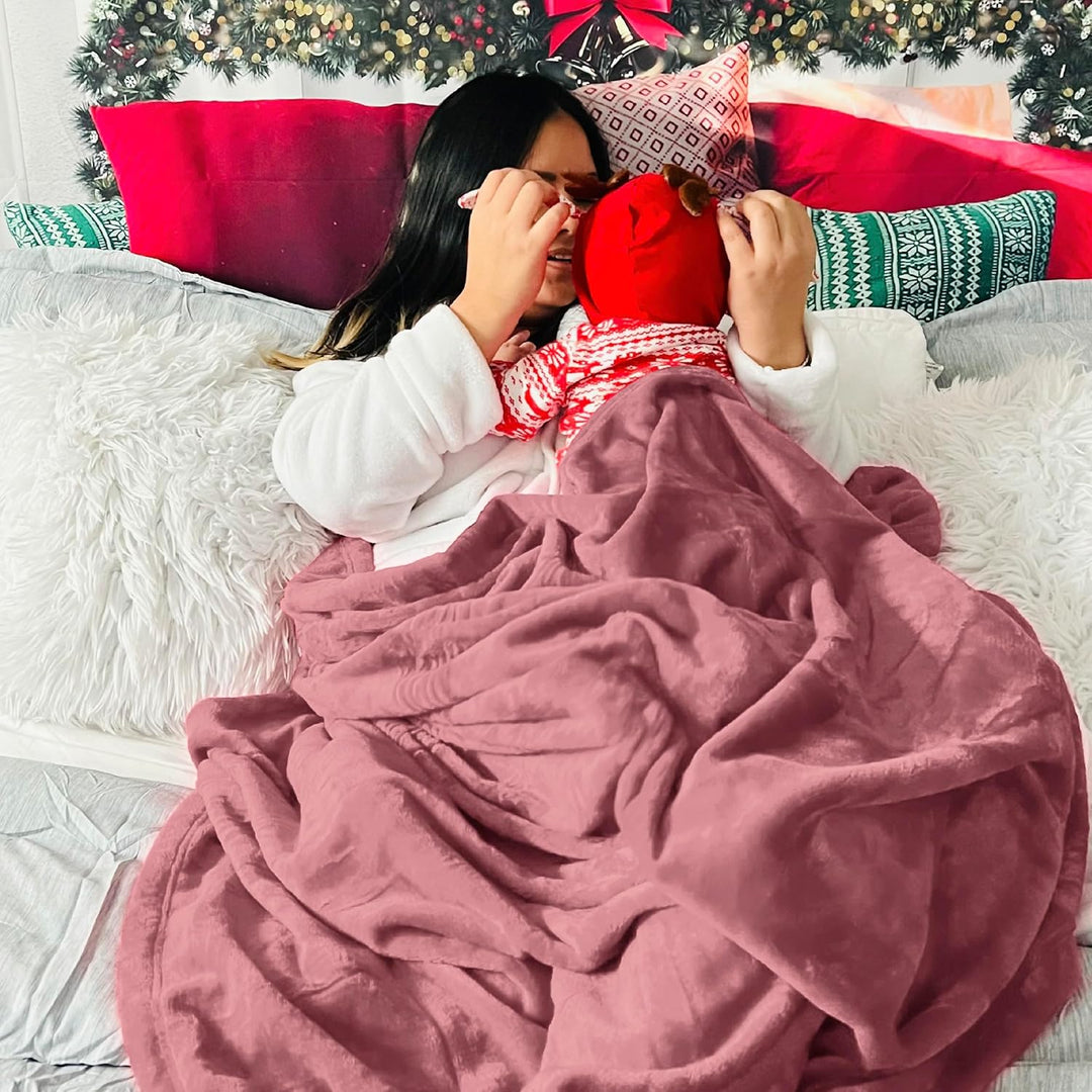 BEDSURE Kuscheldecke Flauschig Decke Fleecedecke - Wohndecke Warm Winter Weich, Sofadecke XL, Gesche