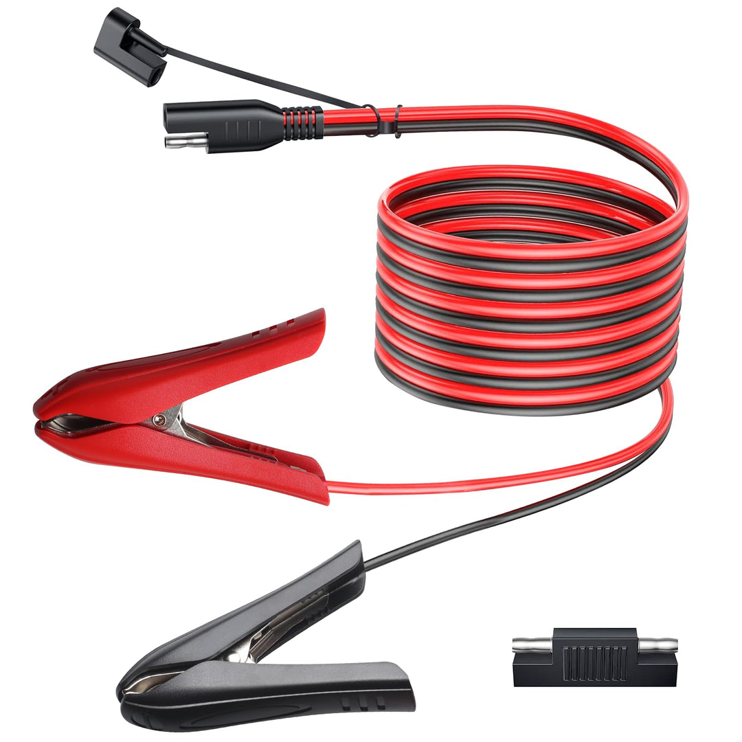 5M 16AWG Krokodilklemme mit Adapter von SAE auf umgekehrte Polarität
