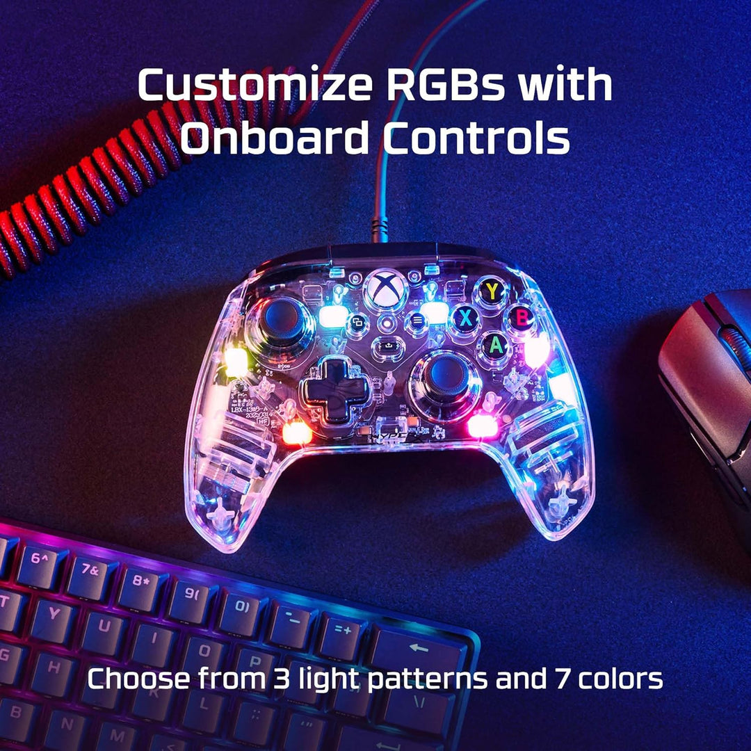 HyperX Clutch Gladiate RGB Gaming Controller für Xbox Series X|S Lizenziert von Xbox Full RGB Wired