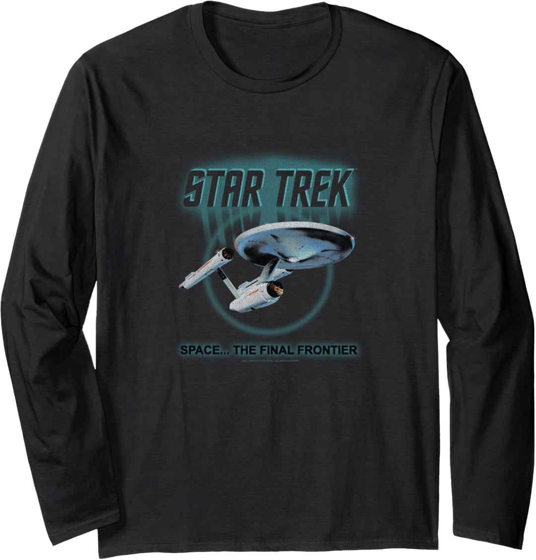 Star Trek Original Series Enterprise Glow Langarmshirt