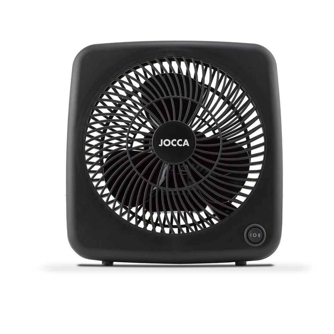 Jocca Tischventilator 18 cm | 2 Geschwindigkeitsstufen | Leiser Betrieb 57 dB | 30W Energieeffizient