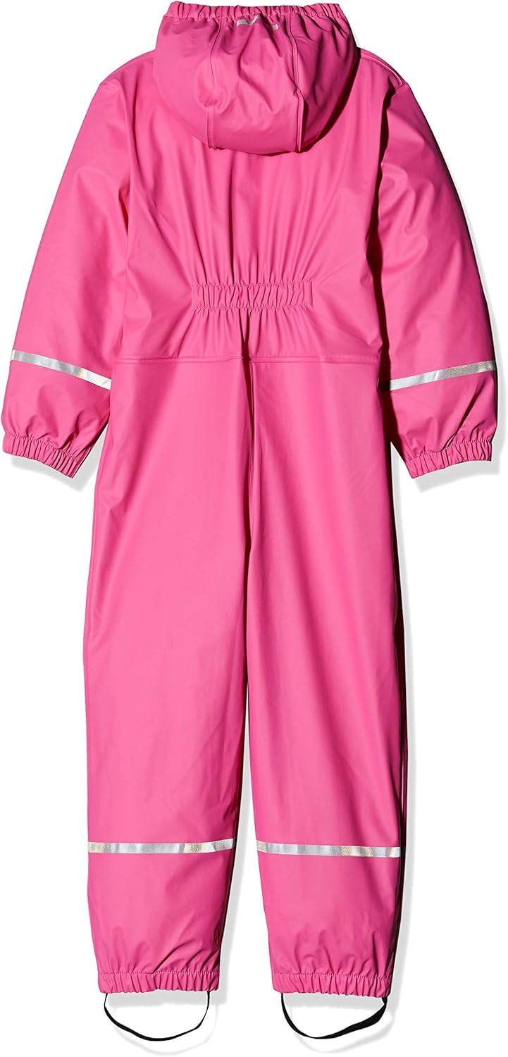 Playshoes Unisex Kinder Regen-Overall Matschanzug Regenbekleidung 80 Rosa, 80 Rosa