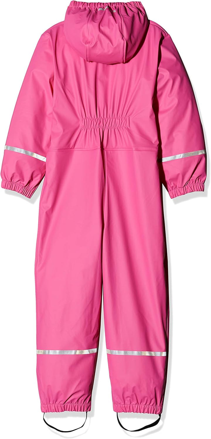 Playshoes Unisex Kinder Regen-Overall Matschanzug Regenbekleidung 80 Rosa, 80 Rosa