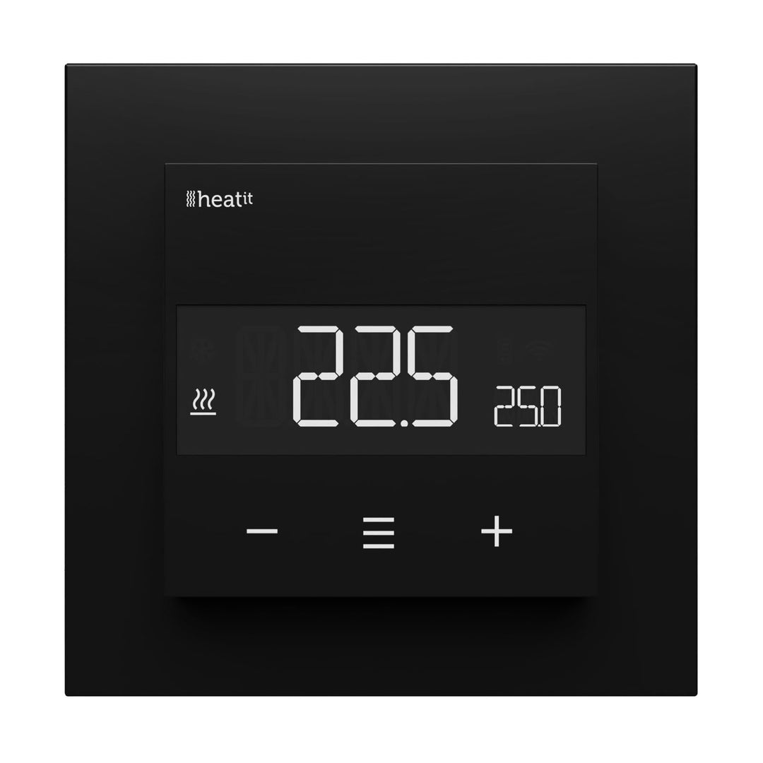Heatit Z-TRM6 Z-Wave Plus Thermostat Raumregler mit EXT. Sensor für Fussbodenheizung elektrisch und