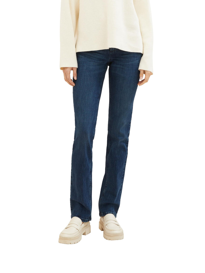 TOM TAILOR Damen Alexa Straight Jeans 26W / 32L 10282 - Dark Stone Wash Denim, 26W / 32L 10282 - Dar