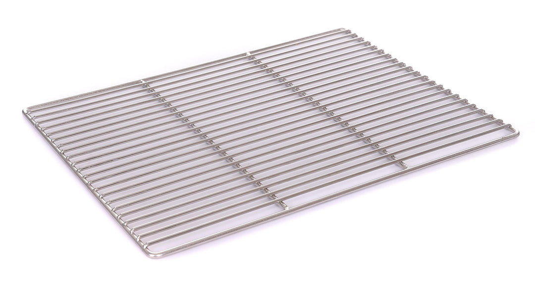 Edelstahl Grillrost 45 x 35cm V2A Grill 4/6mm Stäbe, rechteckig, Feuerschalen Kamin Feuerkorb