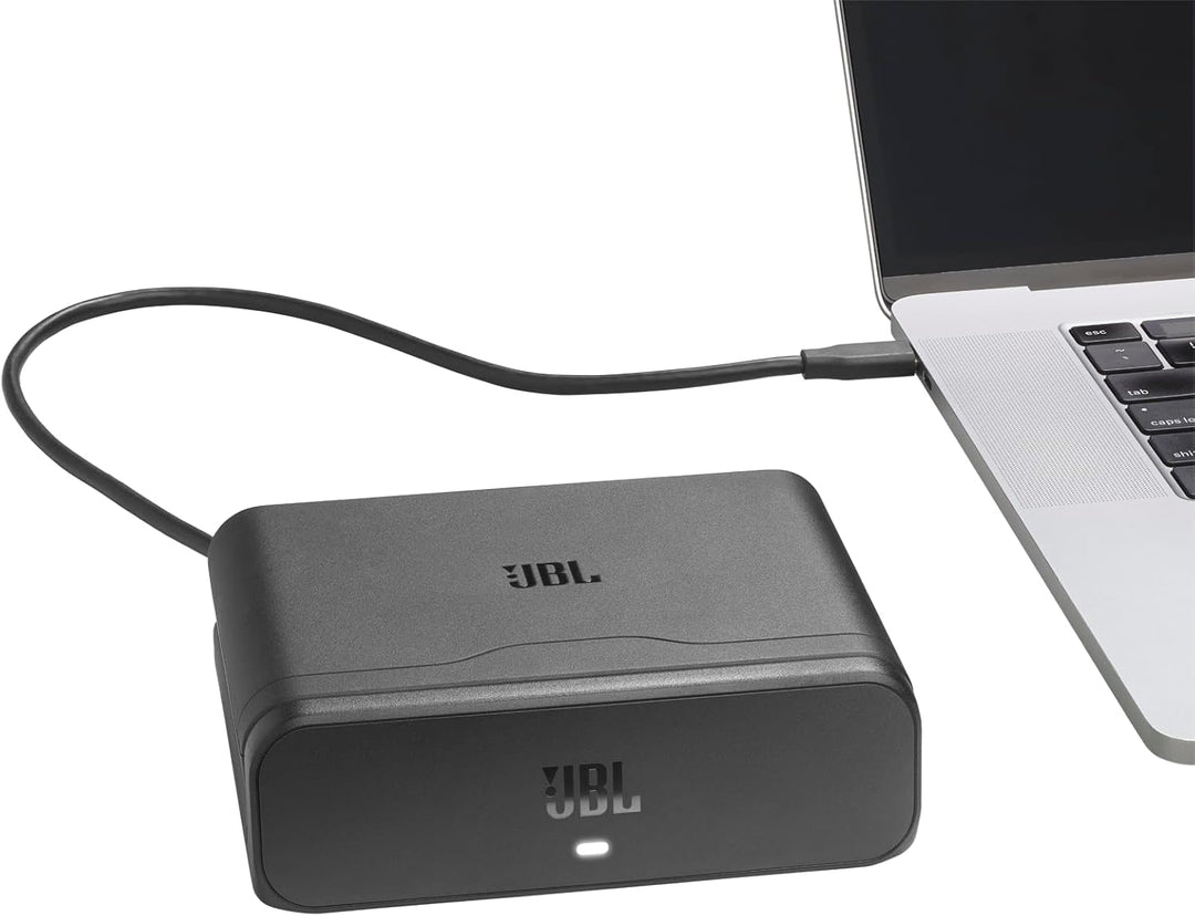 Der JBL Battery 600 mit Ladecase lässt Sich in Sekundenschnelle austauschen, sodass Ihre JBL PartyBo