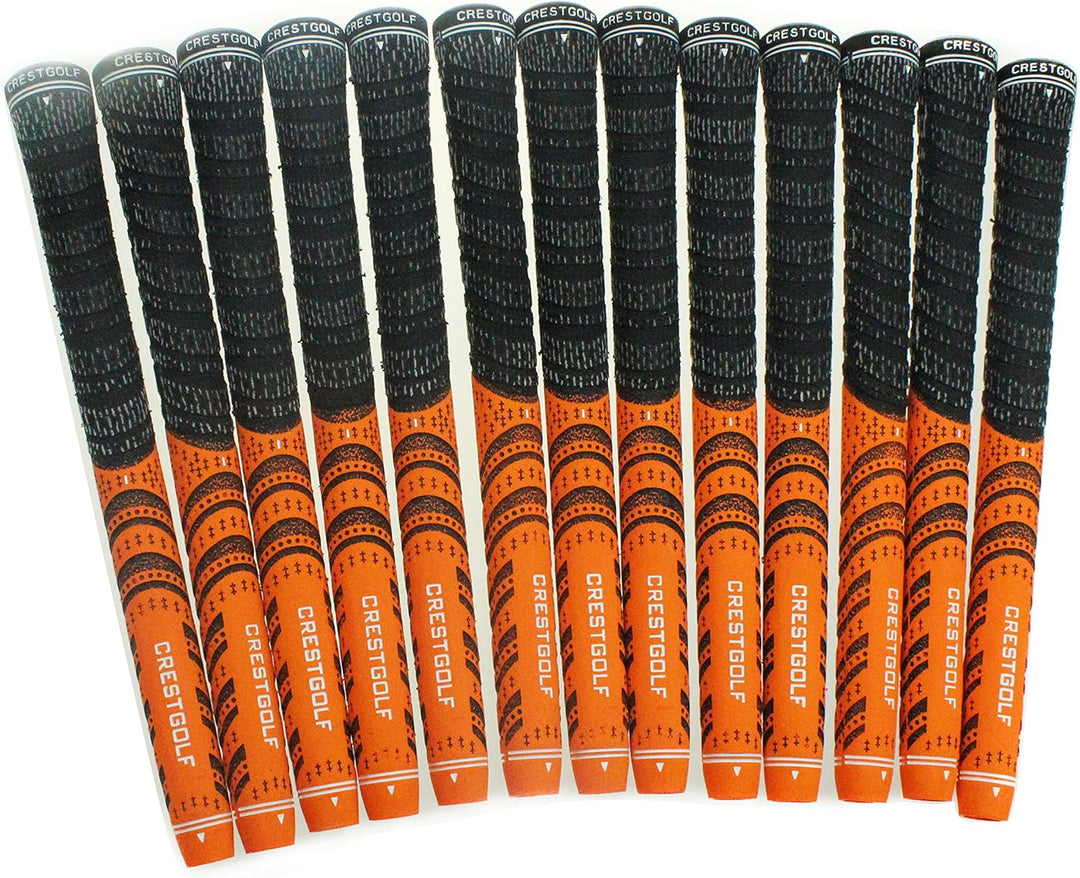 CRESTGOLF Golfgriffe Aktualisierte Multi-Compound-Golfgriffe für Golfschläger, Golf Grips Set mit 13