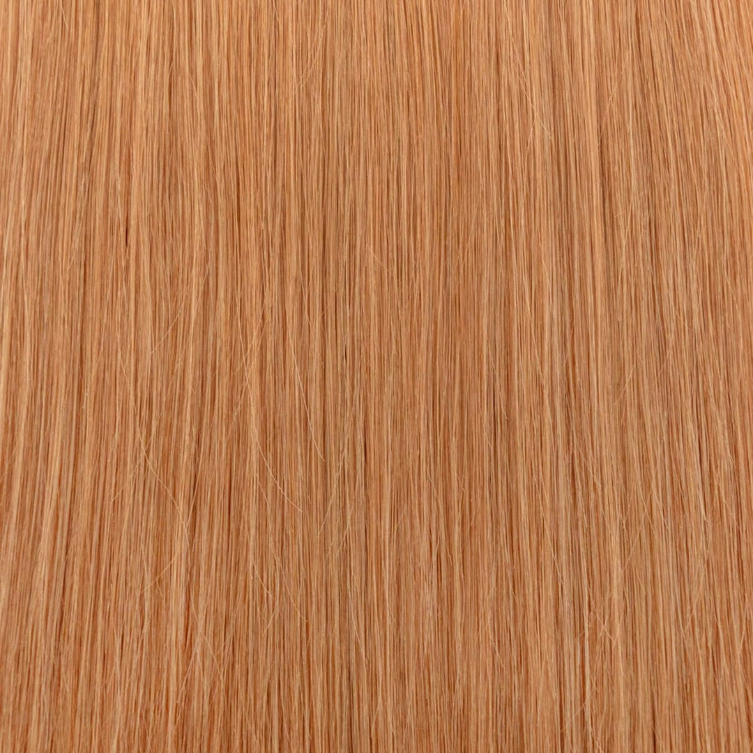 GLOBAL EXTEND® Ponytail | Zopf Extensions aus Echthaar (50 cm, kupferblond) 50 cm kupferblond, 50 cm