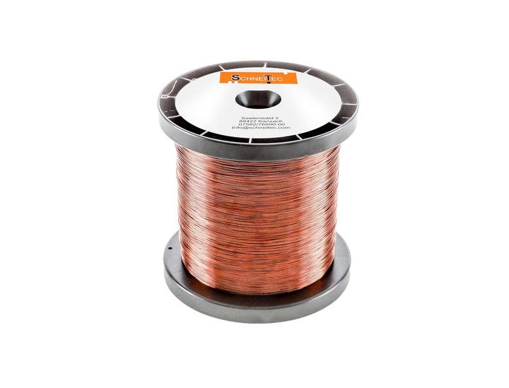 Kupferlackdraht W210 Ø 0,15 mm 1 kg, ca. 6000m - CU Lackdraht Grad 2 CUL Kupferdraht Gewicht 1 Kilog