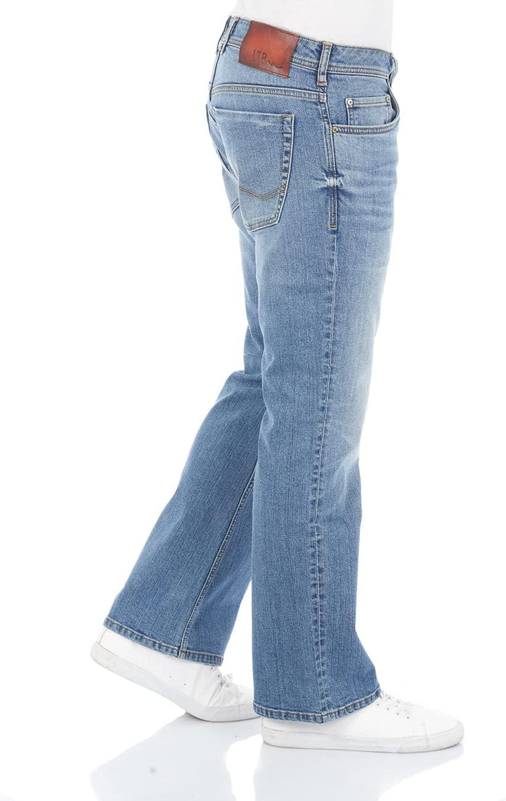 LTB Jeans Hose Herren Bootcut Timor Denim Stretch Tiefer Bund Blau Schwarz 28W - 40W 30L - 36L 28W /