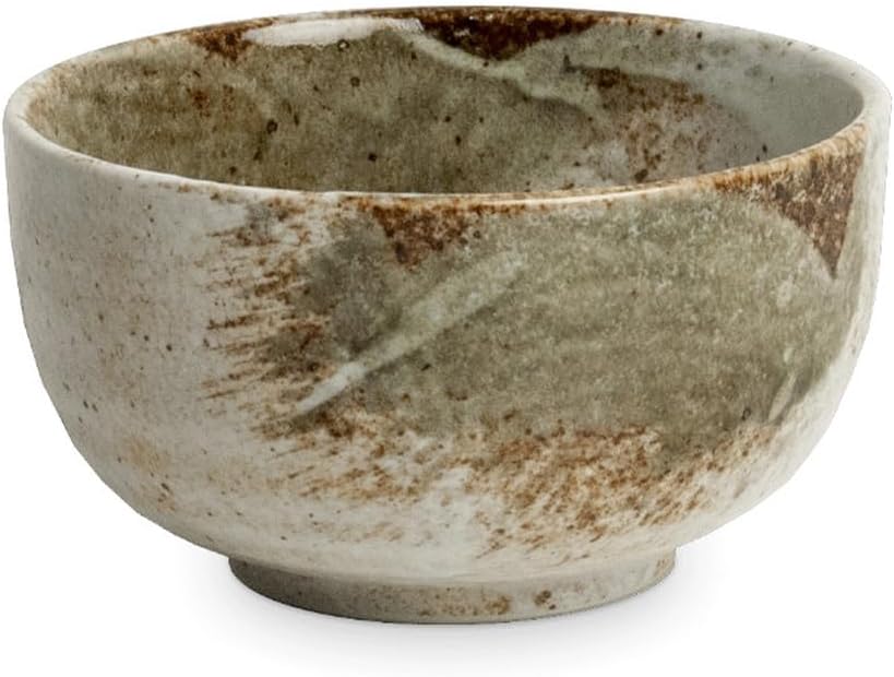 Matcha Bowl aus Porzellan – Made in Japan – 400 ml – Japanische Matcha Schale für Tee – Tee-Becher,