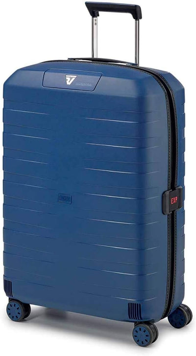 Roncato Trolley Medio 4r Exp. Box 4.0 Koffer, 69 cm, 90 liters, Blau (Azul)