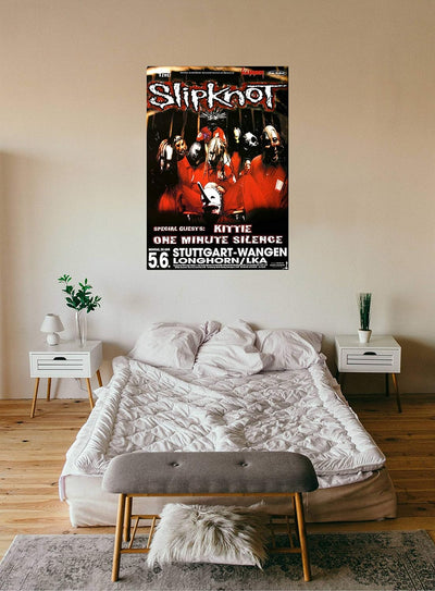 Slipknot - Disasterpieces, Stuttgart 2000 » Konzertplakat/Premium Poster | Live Konzert Veranstaltun