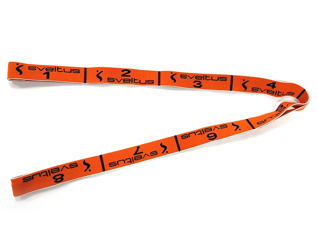 Sveltus – Elastiband Band für Übungen Fitness Therapie Orange, Orange