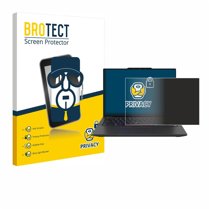 BROTECT Anti-Spy Blickschutzfolie für Lenovo ThinkPad X13 Gen 6 Privacy Screen Protector [Displaysch