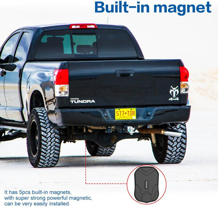 TKMARS GPS Tracker Auto Tracker für Auto 20000 Mah bis Zu 240 Tage Standby-Zeit GPS Tracker mit SIM