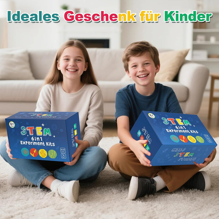 Experimente für Kinder ab 8 9 10 11 12 13 14, Elektronik Baukasten, Experimentierkasten, Elektro Bau