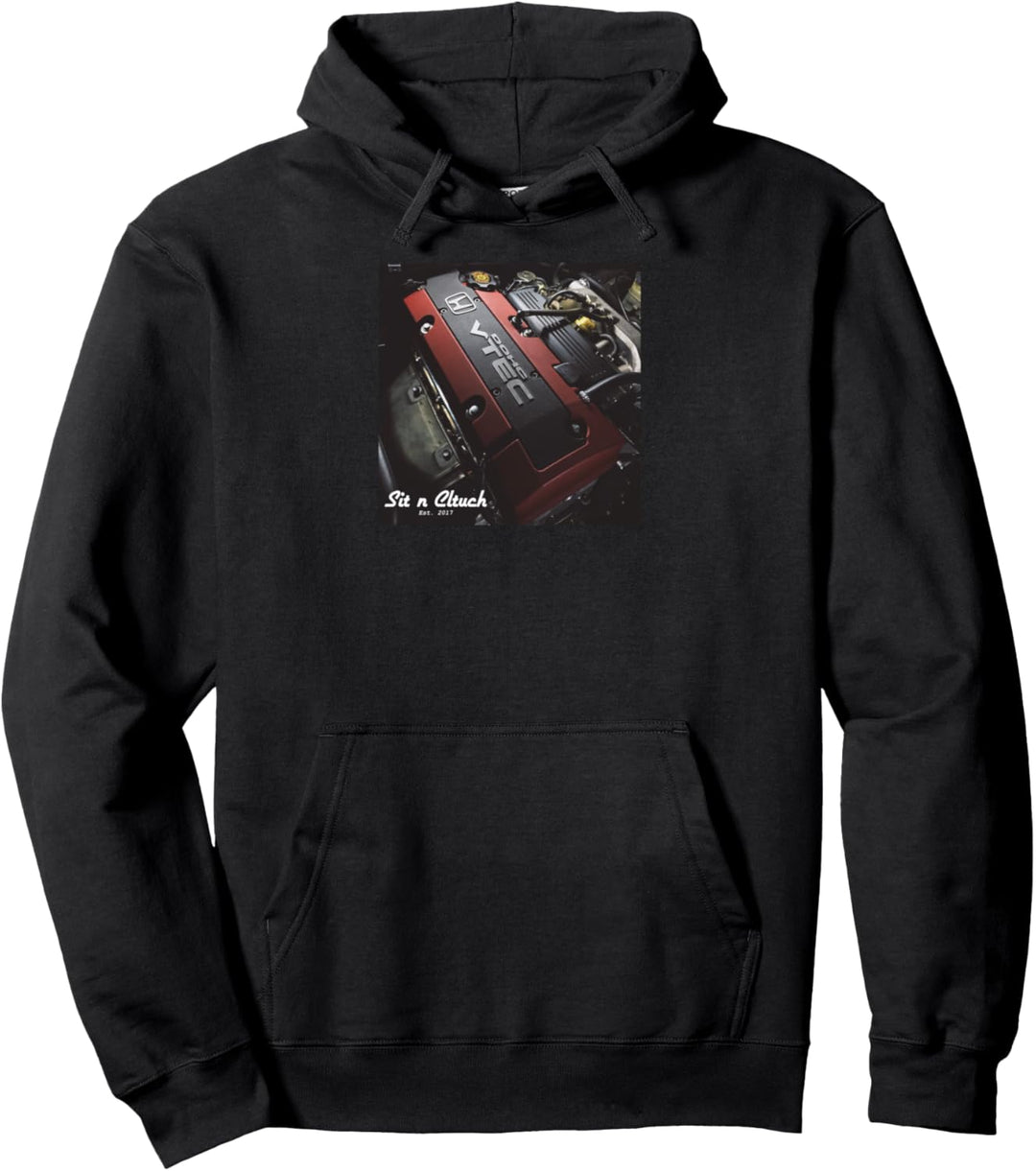 S2000 F20C VTEC Motorgrafik Pullover Hoodie