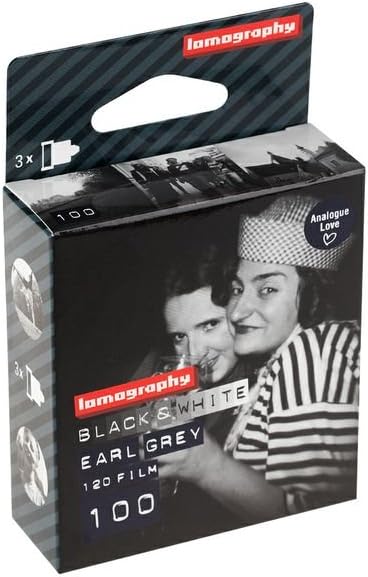 Lomography Earl Grey B&W 100 ISO 120 (3 Pack)