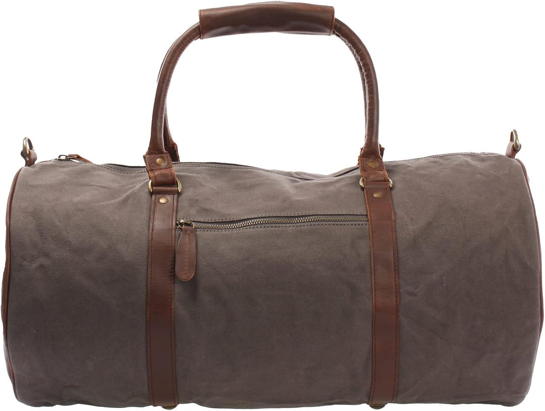 LECONI Reisetasche für Damen & Herren Ledertasche Weekender gross Sporttasche Männer + Frauen Handge