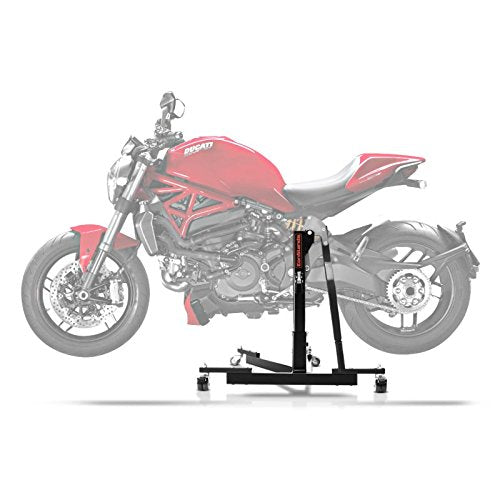 CS Power Evo-Zentralständer für Ducati Monster 1200/ S 14-20 Schwarz, schwarz Ducati Monster 1200 /
