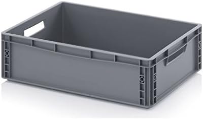 Auer Packaging 2x Eurobehälter 60 x 40 x 17 inkl. gratis Zollstock 2er Set