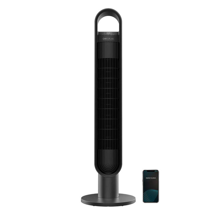 Cecotec Turmventilator mit Fernbedienung und Timer EnergySilence 9190 SkyLine Ionic Connected, 60W,
