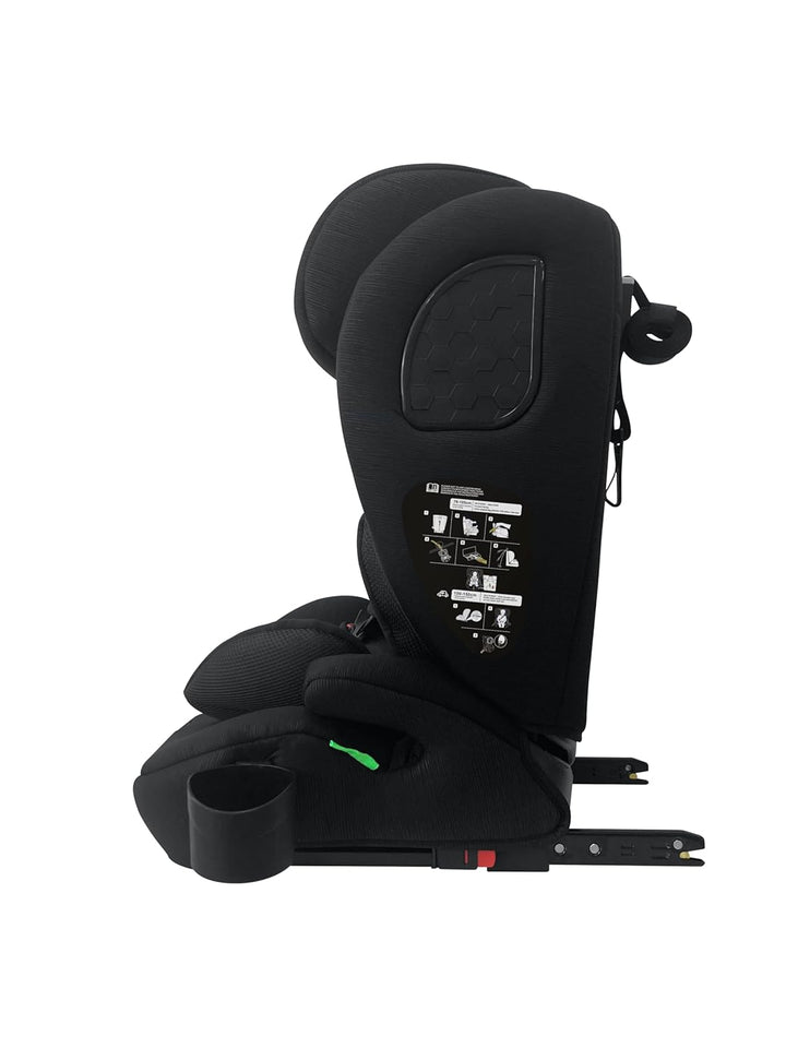 Nania Milano Kinderautositz Isofix, skalierbar 76-150 cm, von 9 bis 36 kg, 15 Monate bis 12 Jahre, v