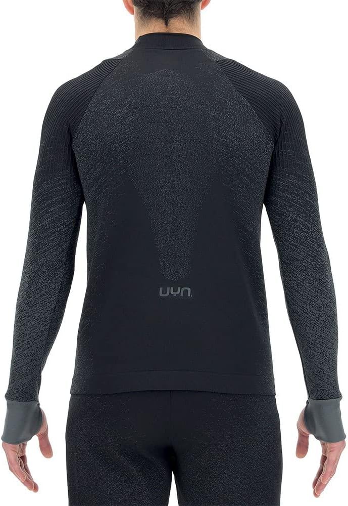 UYN Herren Running Exceleration Sweatshirt (1er Pack) L Black/Cloud, L Black/Cloud