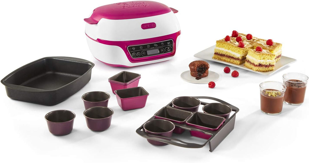 Tefal Cake Factory Délices KD8101 | Kuchenbackautomat | 5 Automatische Programme | Manueller Modus |
