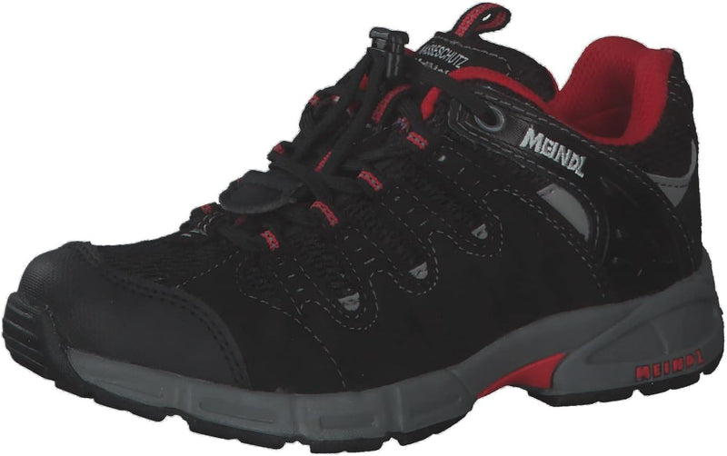 Meindl Herren Nebraska Trekking-& Wanderhalbschuhe 32 EU Schwarz, 32 EU Schwarz