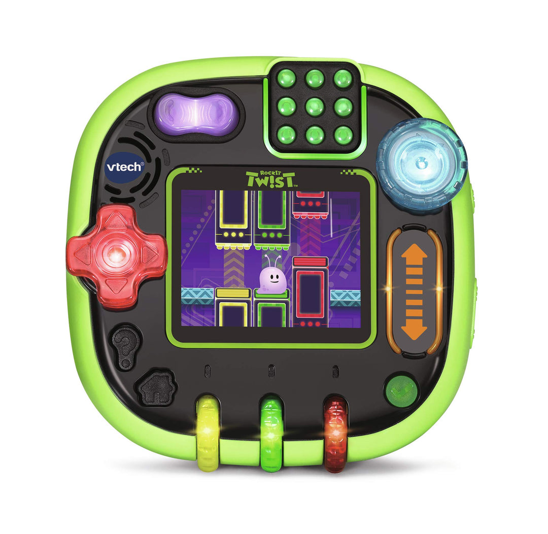 VTech Rockit Twist Lernspielkonsole für Kinder, grün durchscheinend Einzigartig, Einzigartig