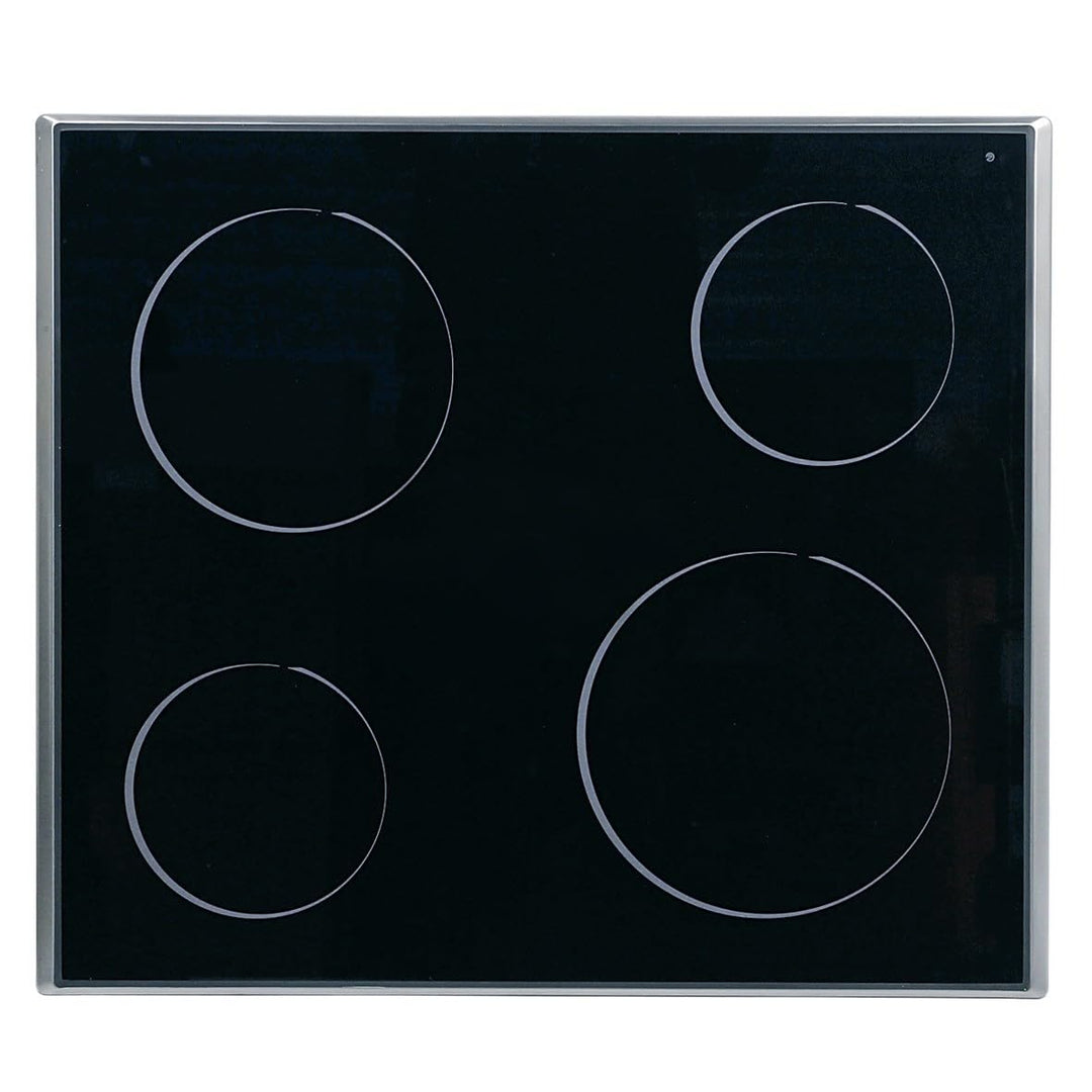 ensipart Ersatzglas für Kochfeld kompatibel mit Whirlpool 481244039792 Glaskeramikplatte für Kochfel