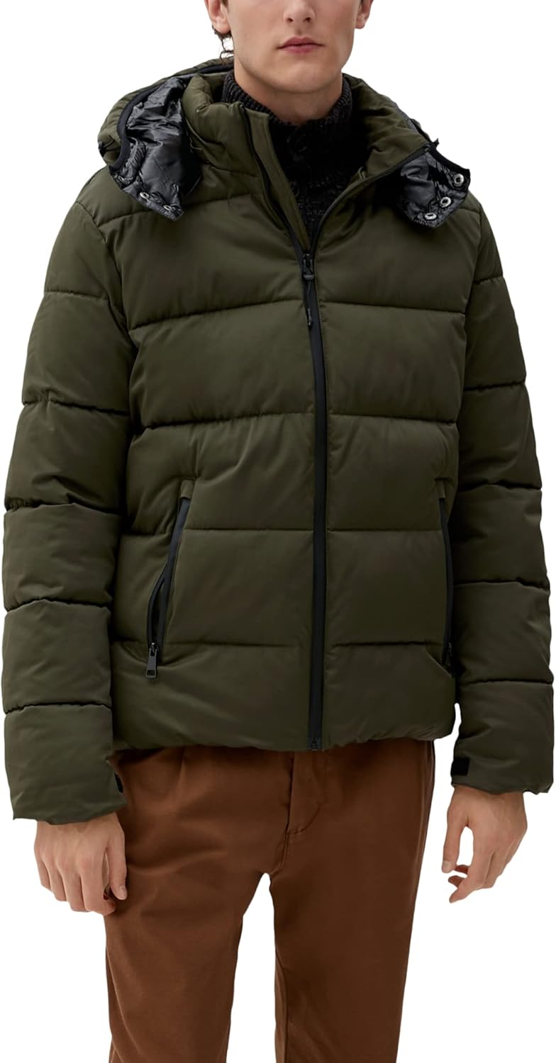 s.Oliver Herren Steppjacke S Olive, S Olive