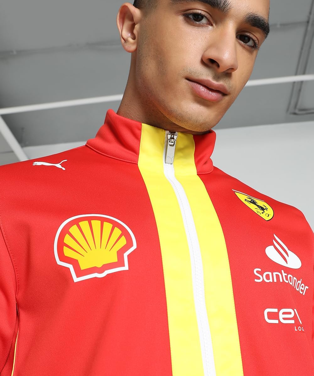 PUMA Scuderia Ferrari F1 Herren 2024 Team Softshell-Jacke, S
