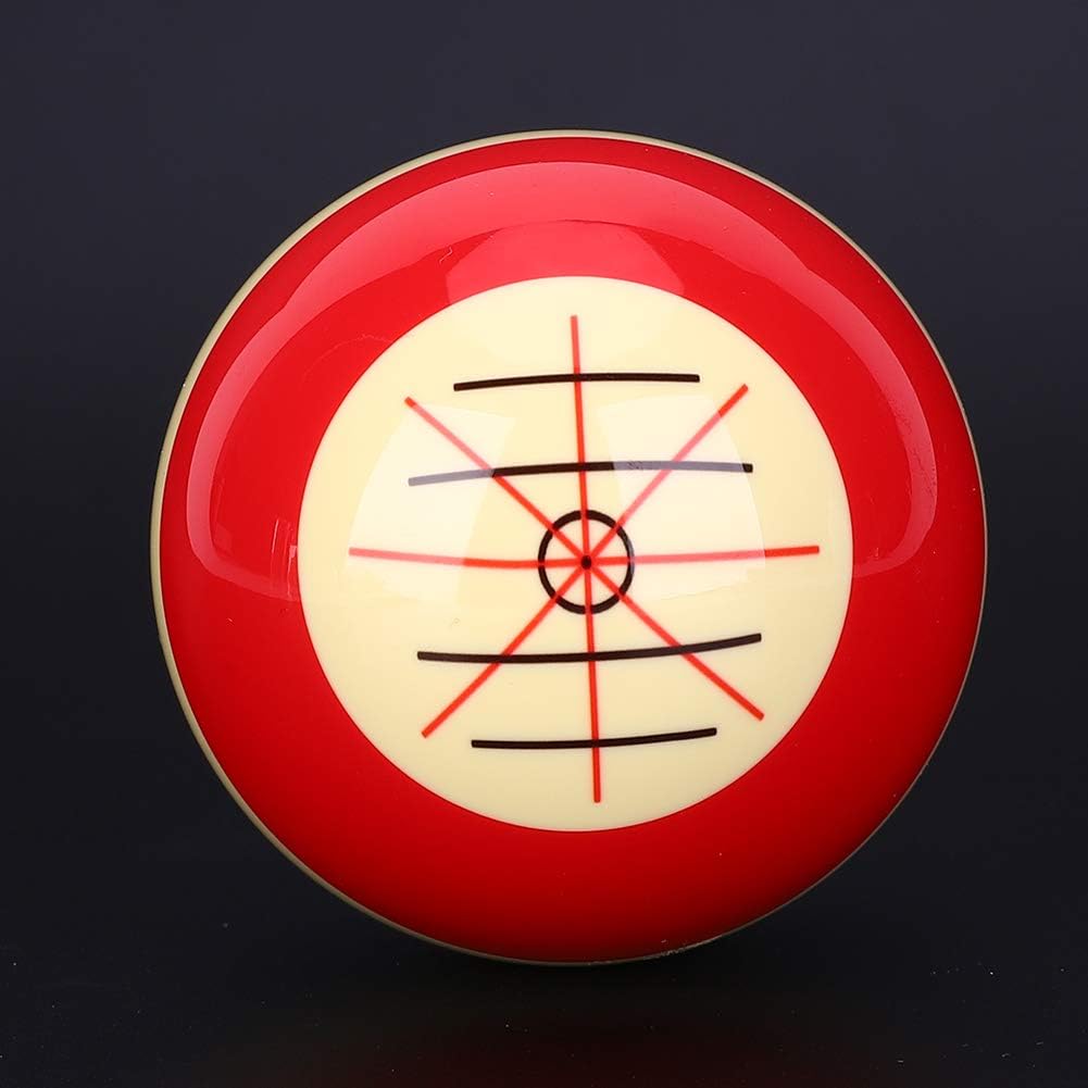 BTER American Pool 8-Ball-Trainings-Queueball, 2-1/4" Regelgrösse, Tragbar, 8 Bälle, Anfänger