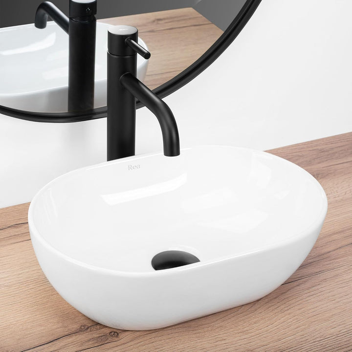 Rea Aufsatzwaschbecken AMELIA MINI Waschtisch Handwaschbecken Waschschale Waschbecken für Badezimmer