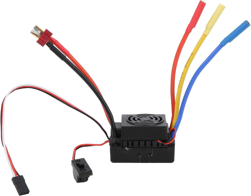 60A RC ESC, Wasserdichter Bürstenloser ESC-Elektrodrehzahlregler für SCX10 1/10 RC-Automodell(T-Stec