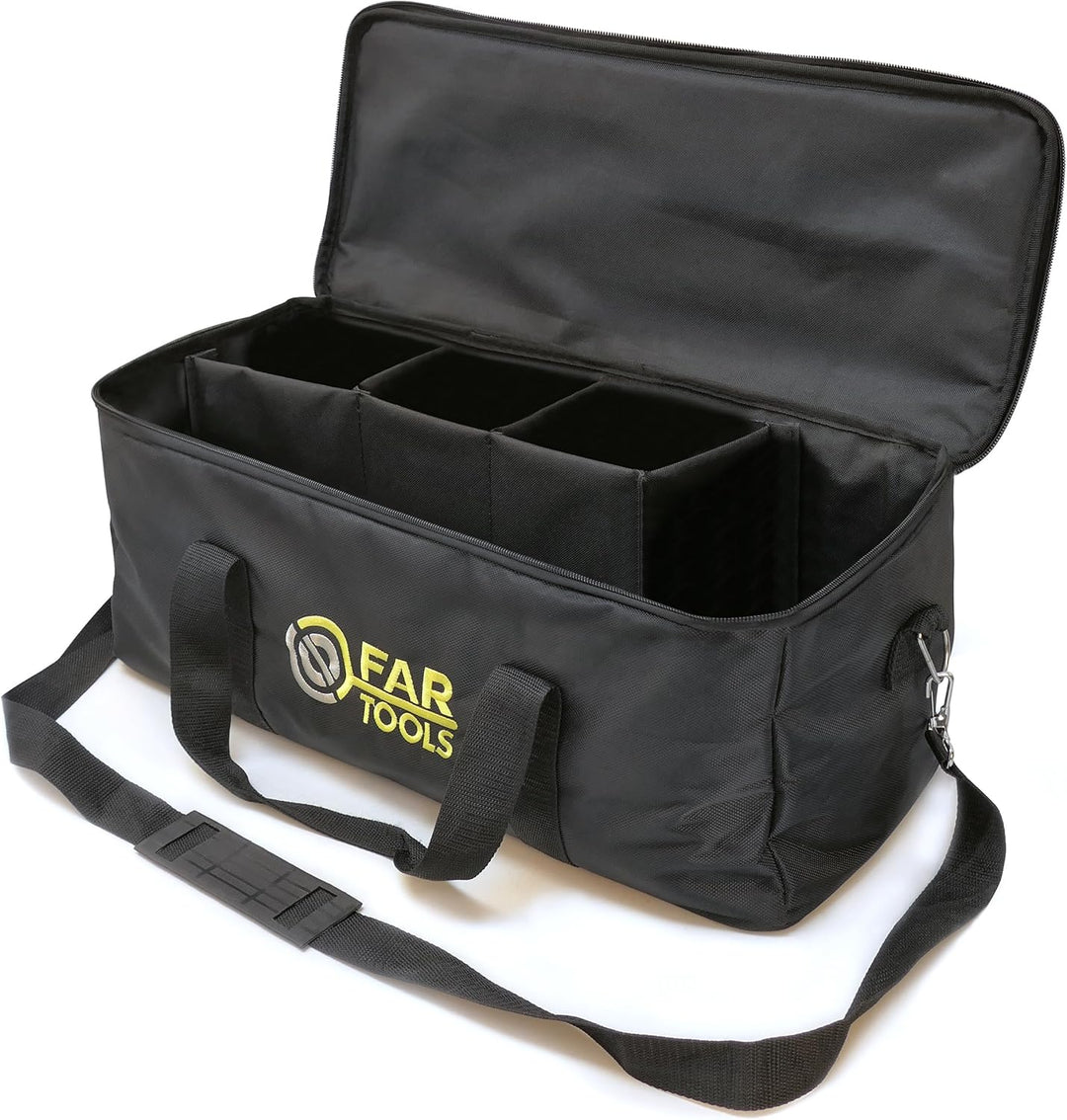 MyREXBAG - Tragetasche und Aufbewahrung, entworfen für den montierten REX120 Renovierer + 6 Bürsten