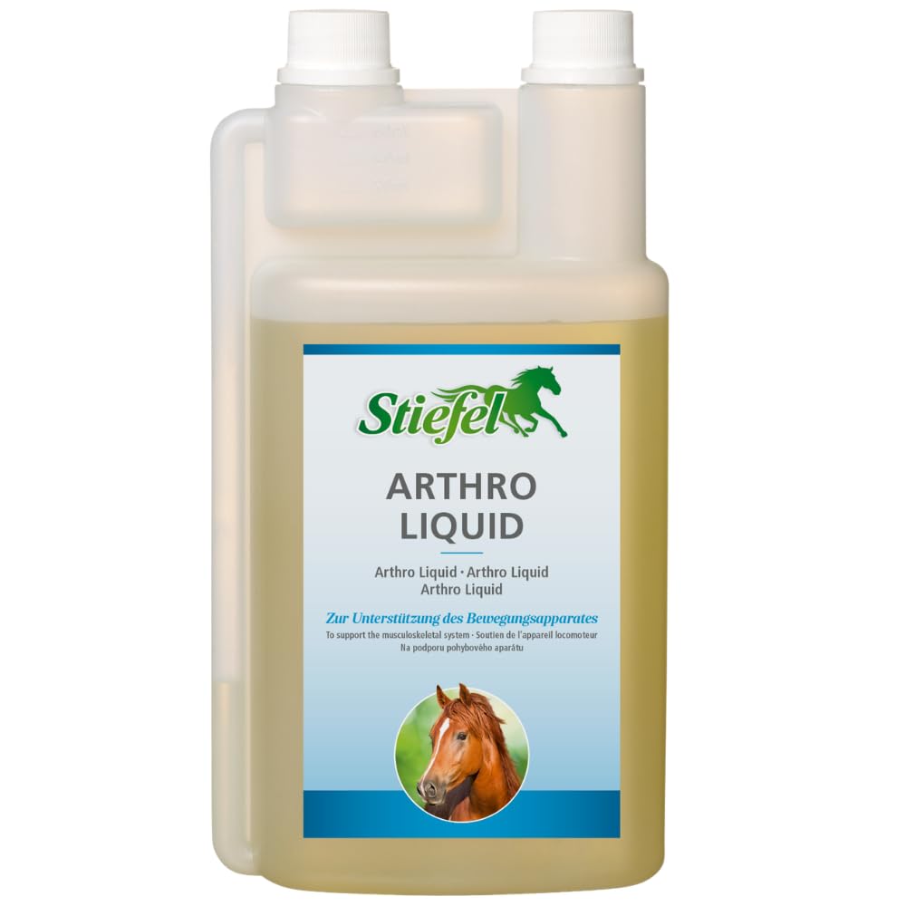 Stiefel Arthro Liquid für Pferde, Kombination aus Teufelskralle & Artischocke, unterstützt den Beweg