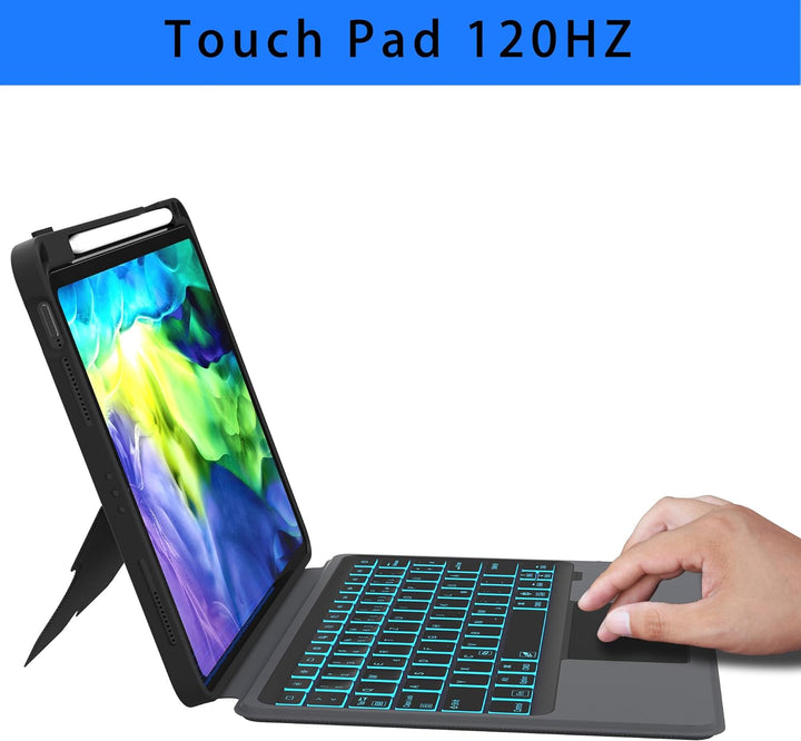 ROOFEI iPad Air 11 Zoll (M2) 2024 & iPad Pro 11 Zoll 4/3/2/1.Generation & iPad Air 5/4 10.9 Zoll Hül